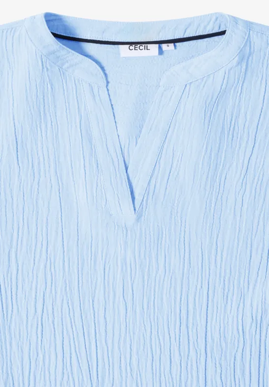 Chemisier structuré light sky blue