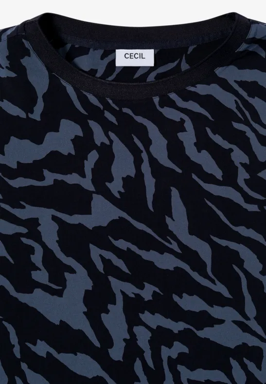 Blouse avec cordon de serrage urban dark blue