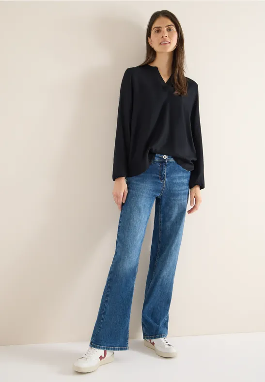 Tuniek in effen kleur Black