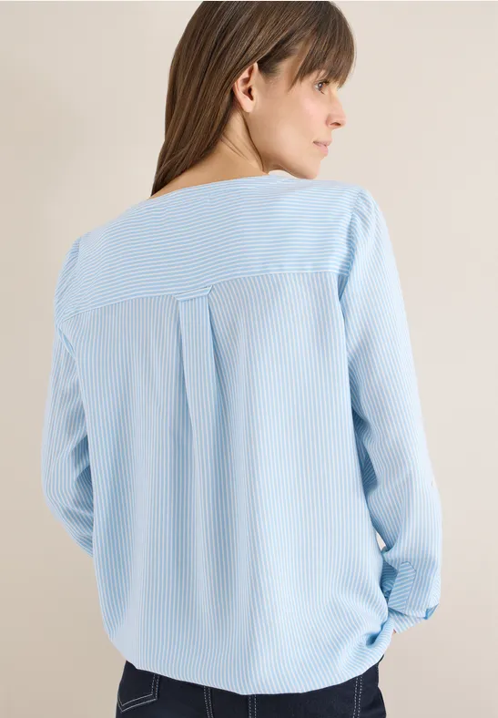 Gestreifte Bluse blouse blue