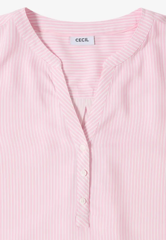 Blouse à rayures light blush rose