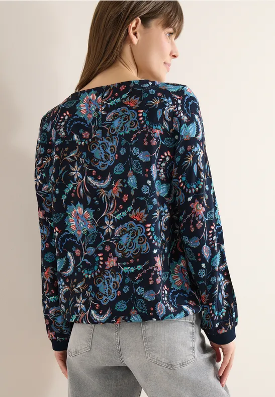 Blouse à motifs universal blue