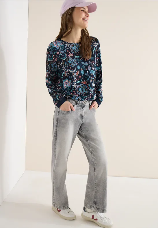 Blouse à motifs universal blue