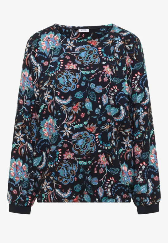 Blouse à motifs universal blue