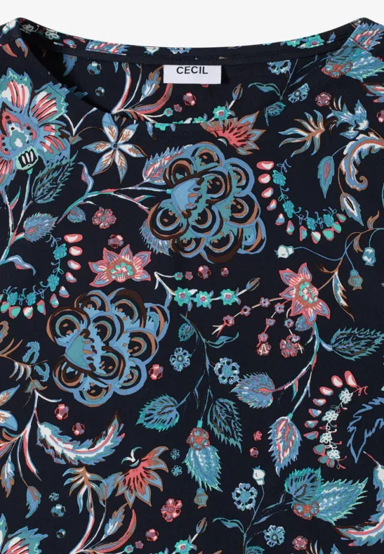 Blouse à motifs universal blue