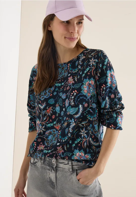Blouse à motifs universal blue