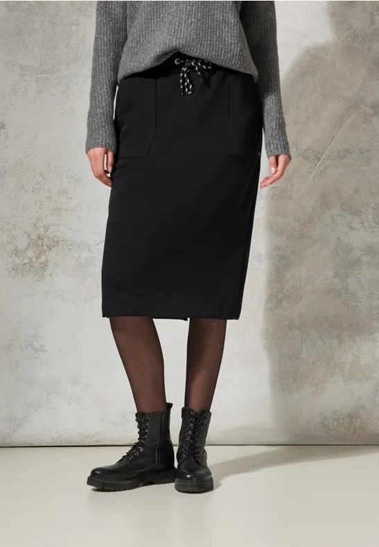 Silk-touch Midi-Rock Black