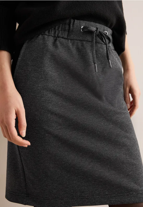Jupe de jogging Two-Tone Black