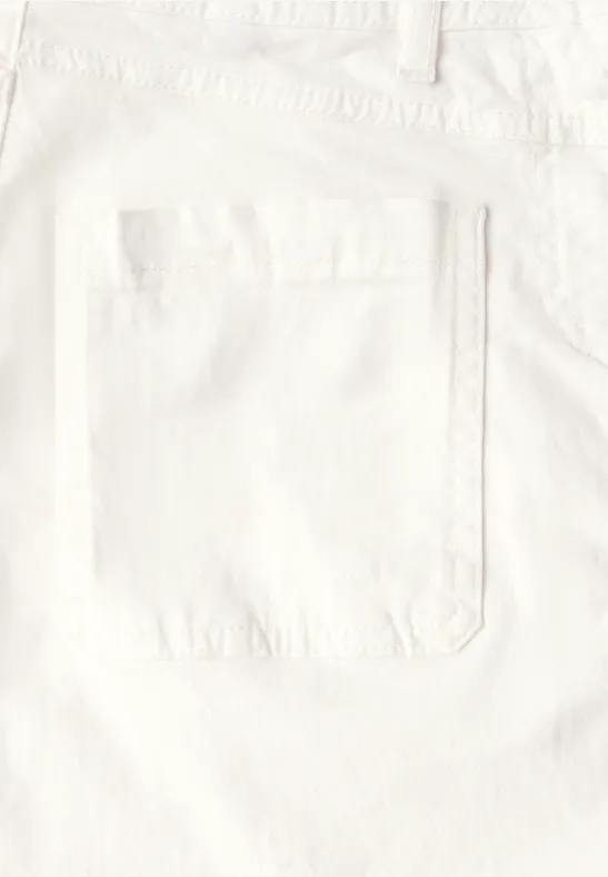 Midi Jeansrock vanilla white