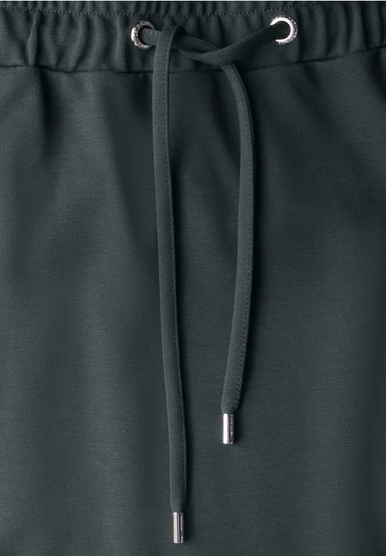 Jupe légère en jersey slate khaki