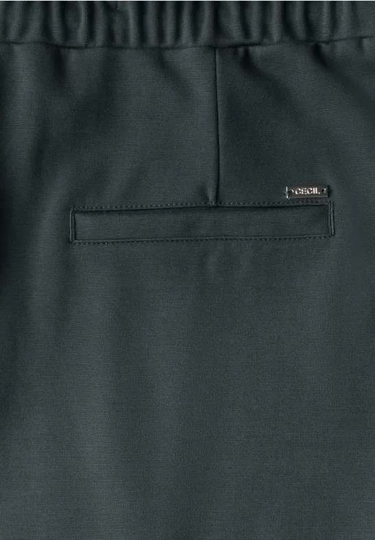 Jupe légère en jersey slate khaki