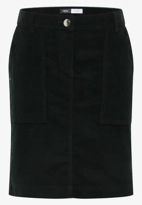 Feincord Rock ink green
