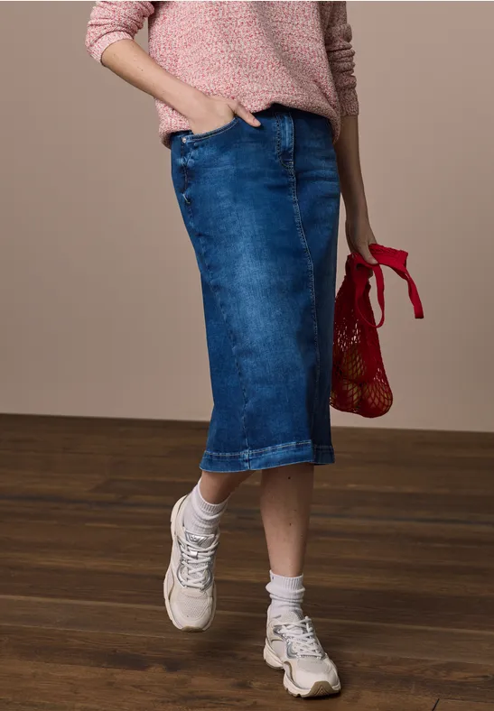 Midi-Rock mid blue wash
