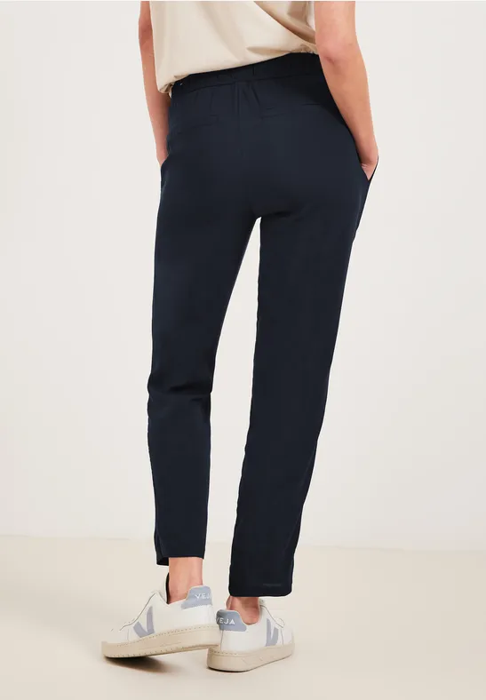 Pantalon coupe ample deep blue