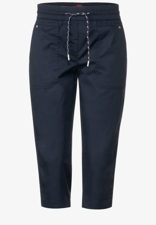 Pantalon papertouch coupe classique deep blue