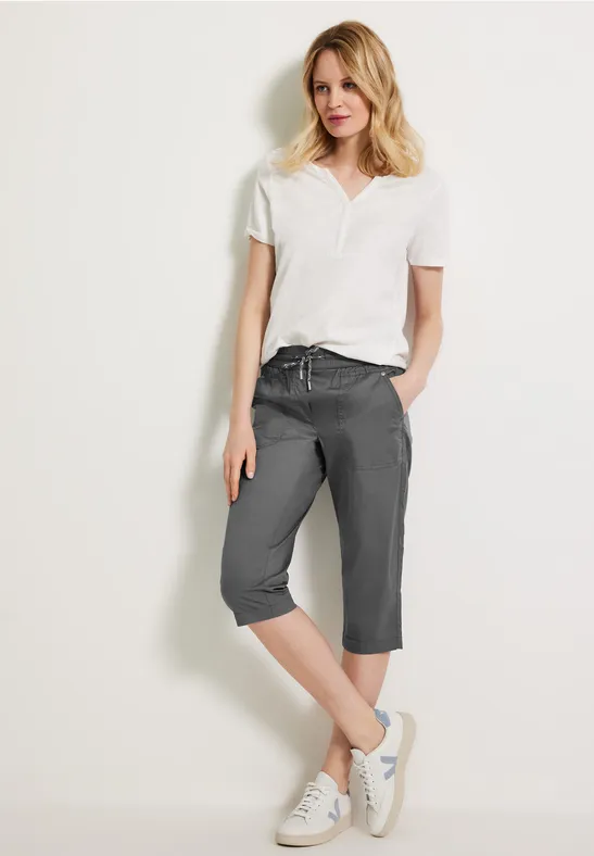 Pantalon papertouch coupe classique graphite light grey