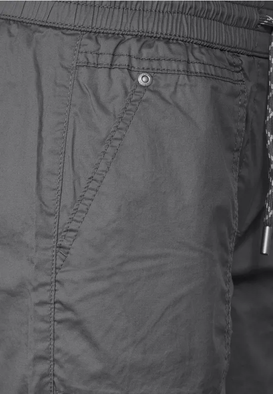 Pantalon papertouch coupe classique graphite light grey