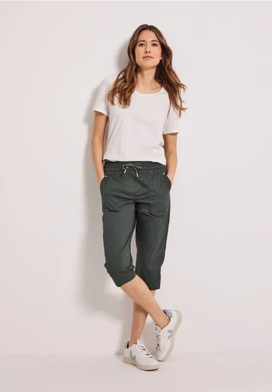 Spodnie Papertouch Casual Fit easy khaki