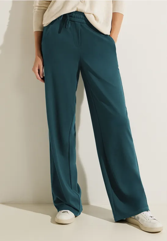 Jersey Loose Fit Hose deep lake green