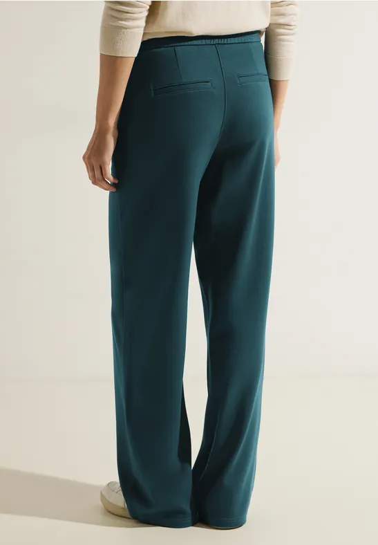 Jersey Loose Fit Hose deep lake green