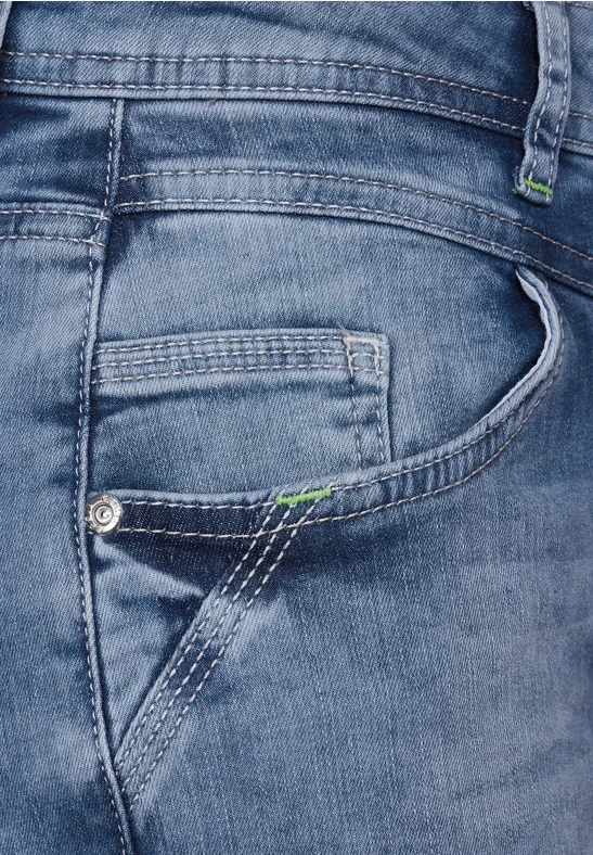 Slim fit bootcut jeans authentic used wash