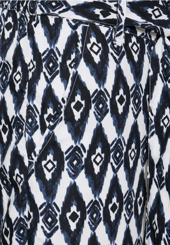 Pantalon à imprimé vanilla white