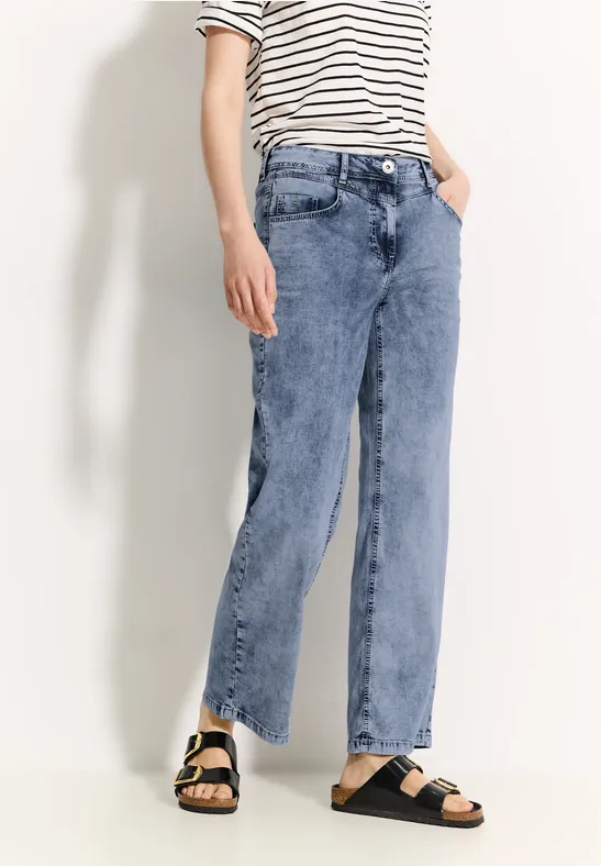 Jean en lyocell light blue wash
