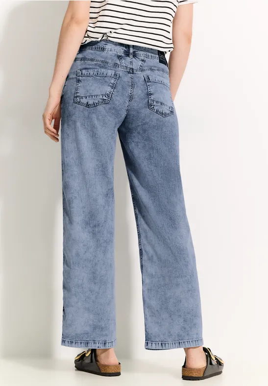 Jean en lyocell light blue wash