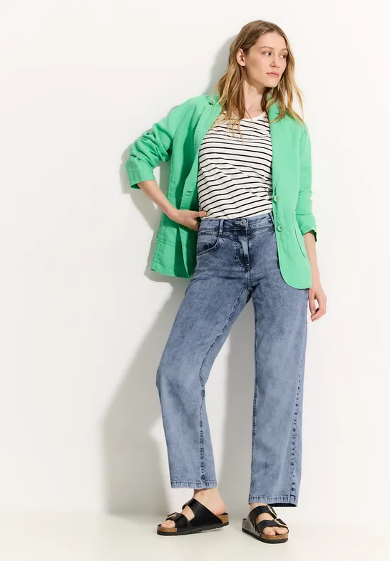 Jean en lyocell light blue wash