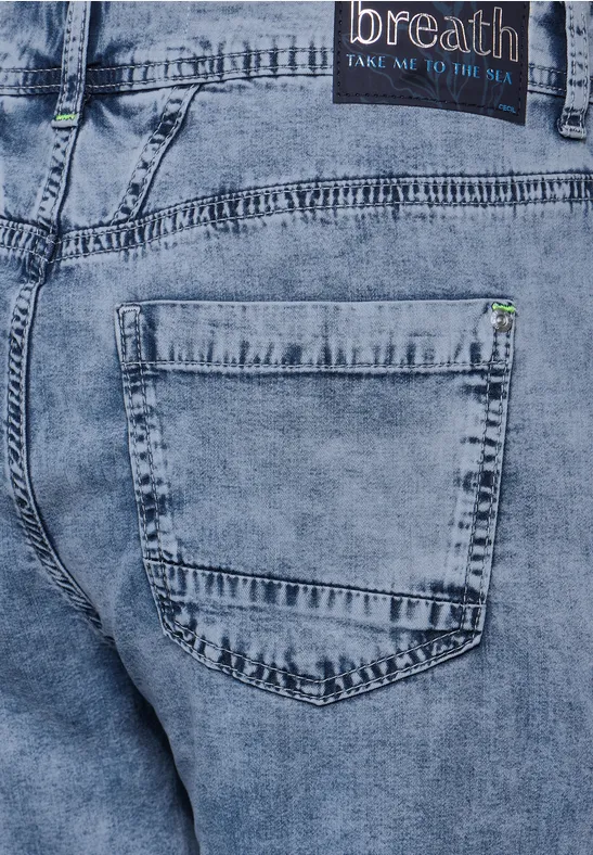Jean en lyocell light blue wash