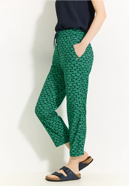 7/8 Hose mit Print fresh apple green