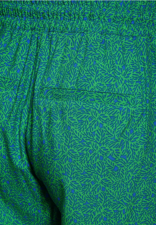 Pantalon imprimé confortable fresh apple green