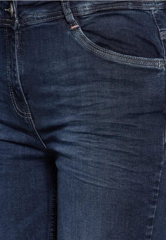 Jeansy Slim Fit mid blue wash