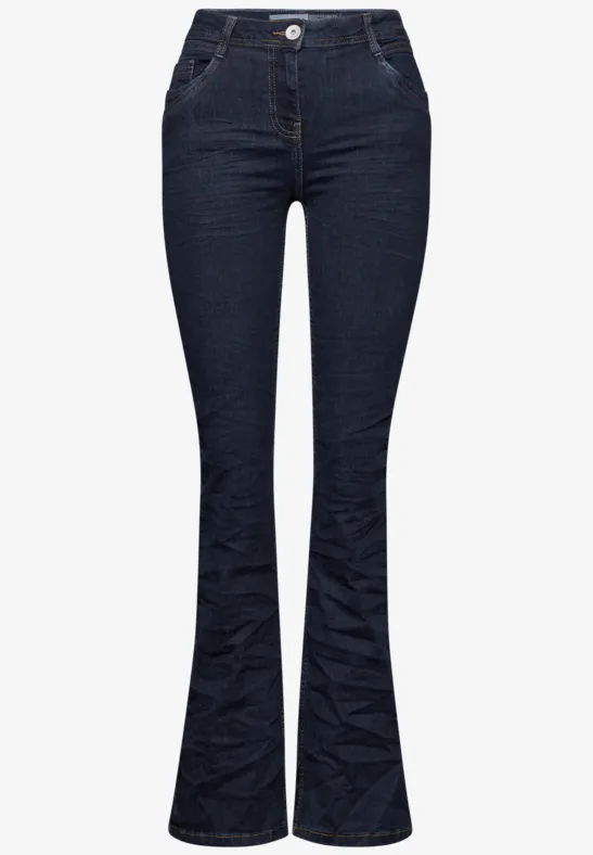 Jeans bootcut rinsed wash