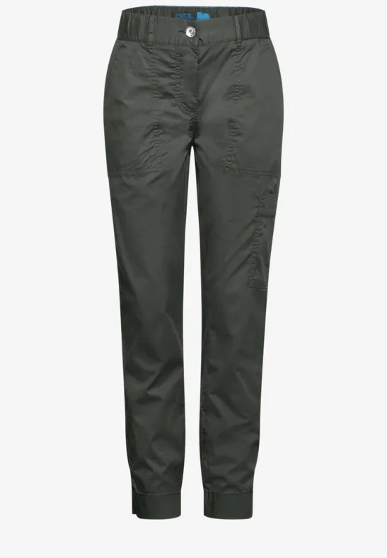 Pantalon utilitaire coupe classique strong khaki