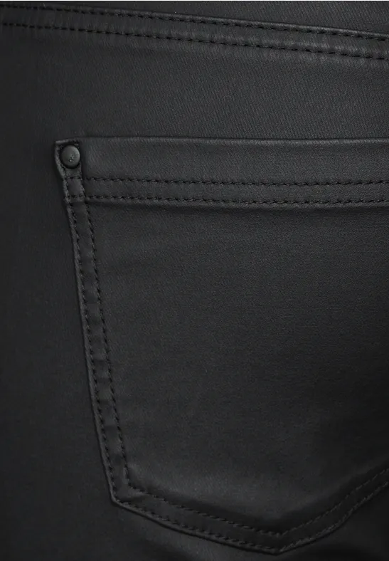 Pantalon enduit Black