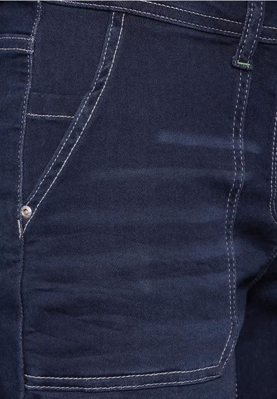 Jeans Loose Fit Dark blue wash