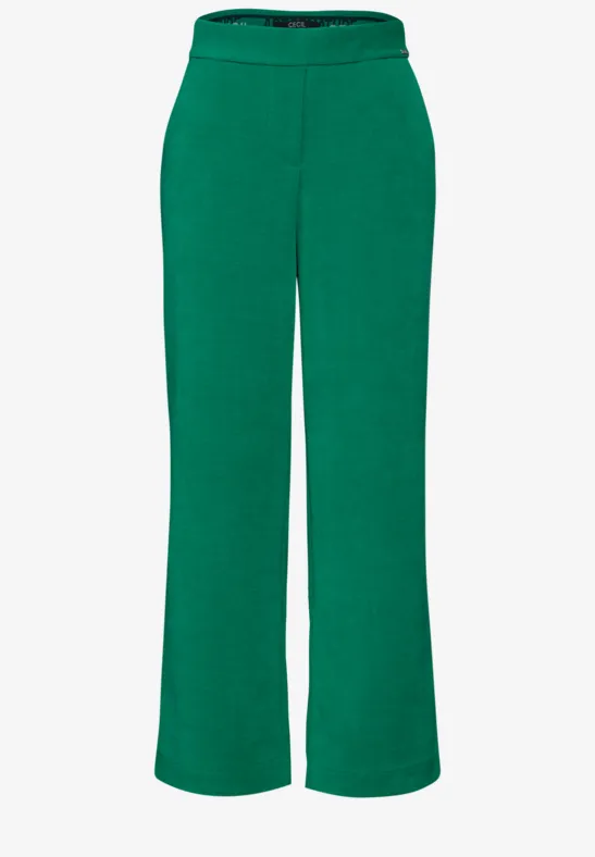 Cord-Hose im Loose Fit malachite green