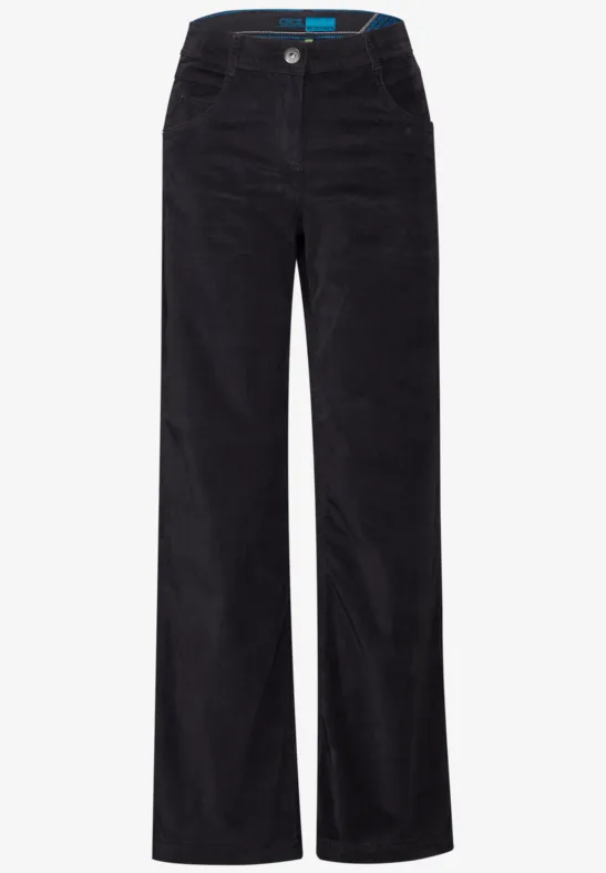 Pantalon loose fit carbon grey