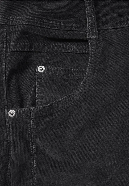Pantalon loose fit carbon grey