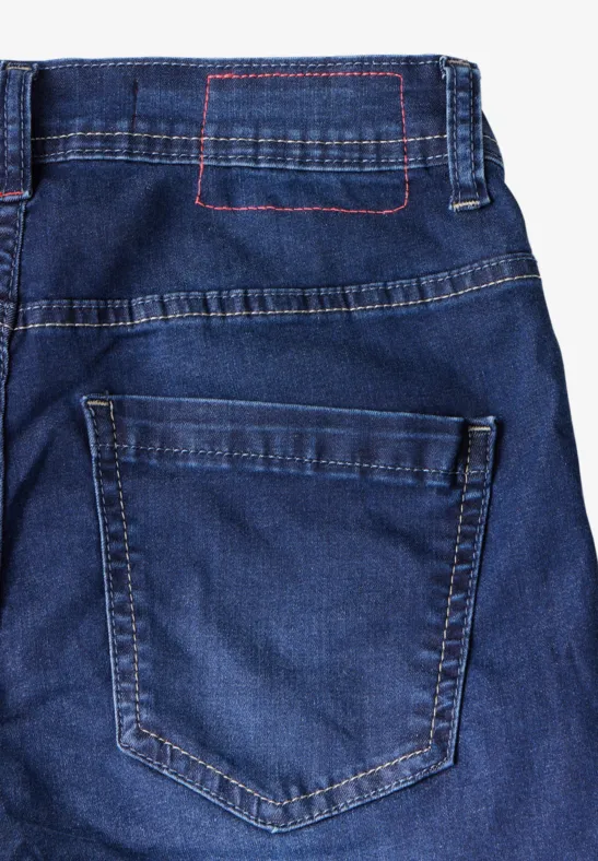 Jeans à la coupe slim Dark blue wash