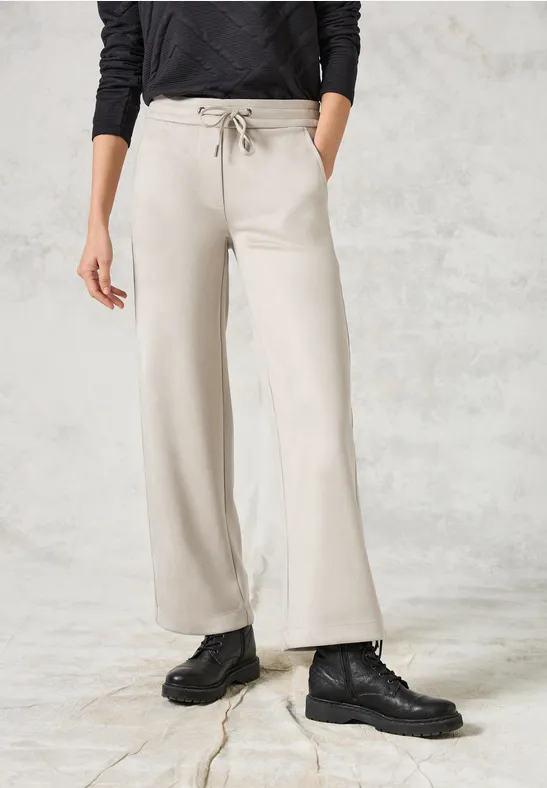 Pantalon en velours soft silver