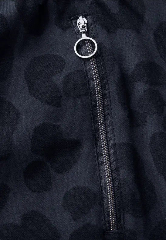 Hose mit Leo-Muster universal blue