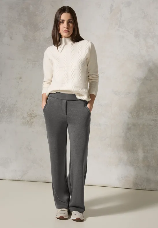 Silk Touch Hose flint grey melange