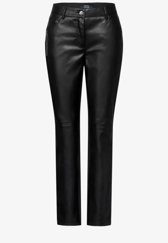 Hose mit beschichteter Front Black