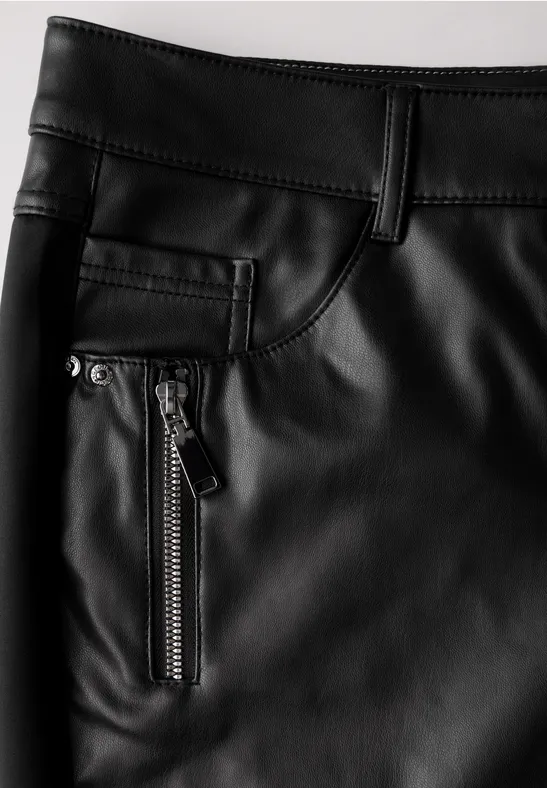 Hose mit beschichteter Front Black