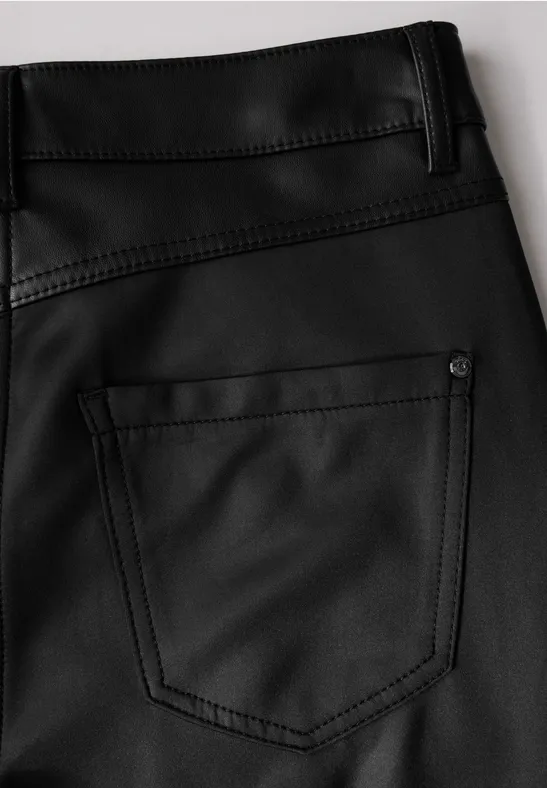 Hose mit beschichteter Front Black