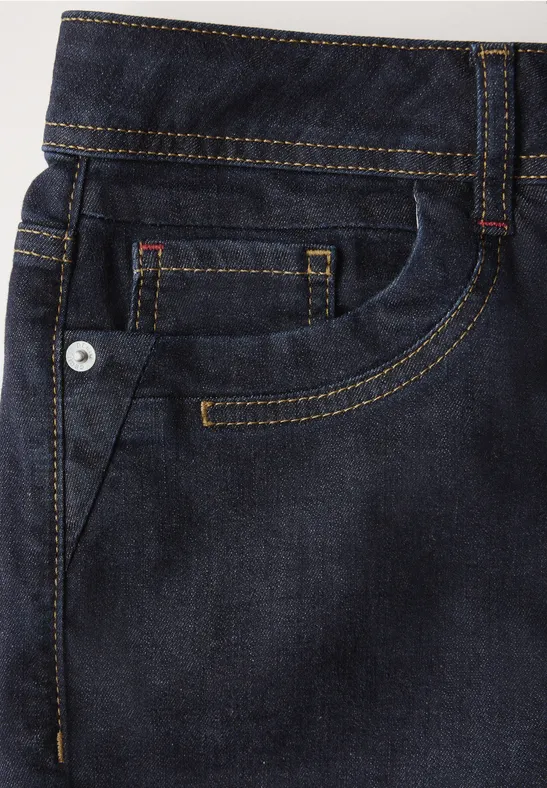 Wide Leg Jeans rinsed wash