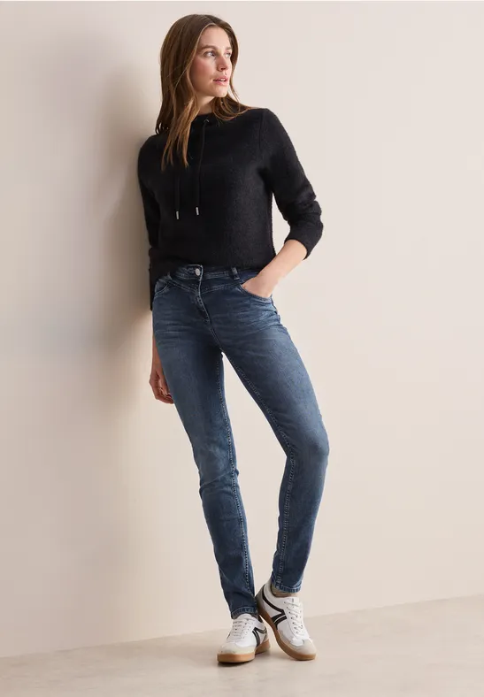 Skinny Fit Jeans mid blue wash
