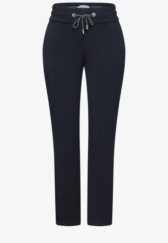 Hose im Casual Fit universal blue